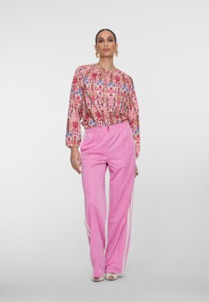 Geisha Top 63219-20 T-shirt Lange Mouw 420 Pink/cherry Red