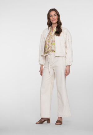 Geisha Jacket Embroidery 65022-10 Jackets 718 Ecru
