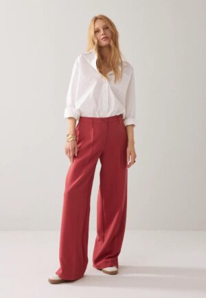 Summum Trousers Foam Uni 4s2369-11680 Broek 559 Brick Red