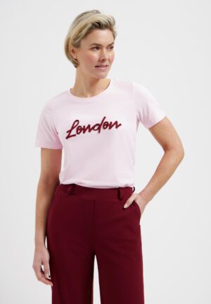 Lady Day City L21.201.3046 T-shirt Korte Mouw Sweet Pink
