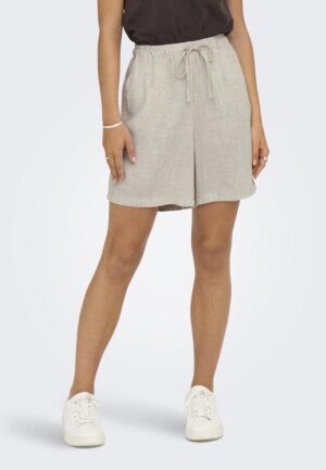 Only Onlsiesta Mw Pull-up Lin Bl Shorts Noos 15333032 Korte Broeken 4597039 Moonbeam