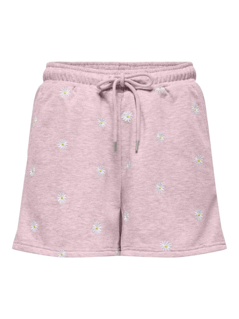 Only Onlluna Bermuda Short S Ub Swt 15371343 Korte Broeken 5044412 Pale Lilac Smal Ditsy Cloud