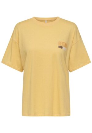 Only Onlmila S/s Print Box Jrs 15372177 T-shirt Korte Mouw 4991224 Sunburst Mila Fig Front