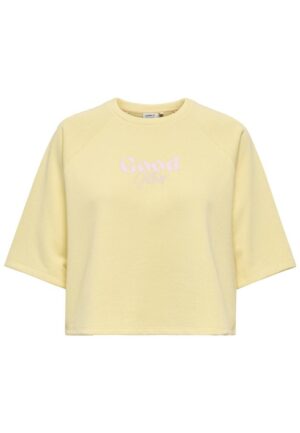 Only Onlcora S/s Print O-neck Ub Swt 15347037 Sweater 4992003 Sunlight Good Exotic Roots