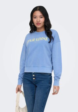 Only Onltabba L/s Round Neck Ub Swt 15372426 Sweater 4993877 Ultramarine Paradise