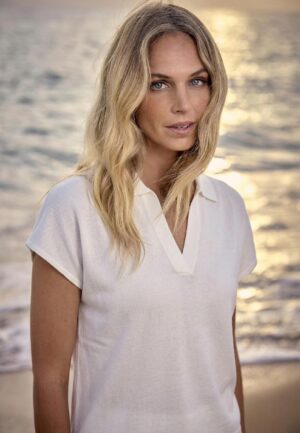 Tramontana Sleeveless Jumper C01-20-601 Trui 001100-offwhite
