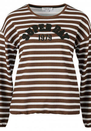 Enjoy - Bruin | Dames | Trui | Bruin | S | regular | Kamst mode
