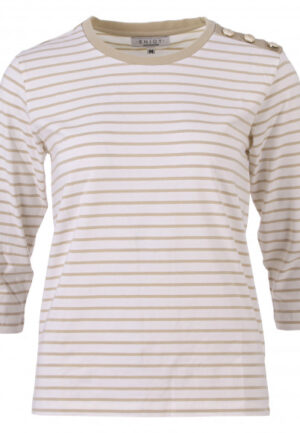 Enjoy - Beige | Dames | Top | Beige | XXL | regular | Kamst mode