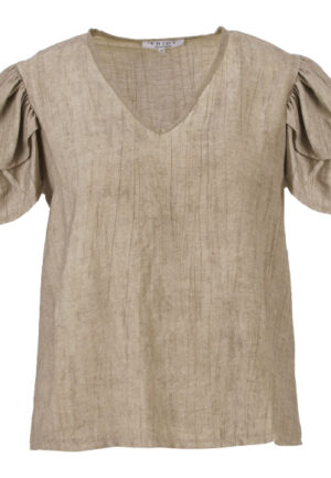 Enjoy - Beige | Dames | Top | Beige | XL | regular | Kamst mode
