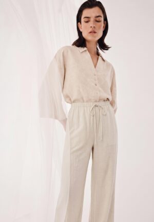 Msch Copenhagen Mschdaria Pants 19821 Broek Sand Melange