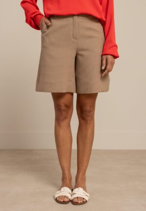 Studio Anneloes Mascha Waffle Short 13668 Korte Broeken 2200 Latte
