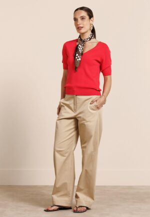 Studio Anneloes Diede Twill Trousers 13678 Broek 2200 Latte