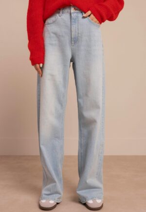 Studio Anneloes Lexie Denim Trousers 13697 Loose Fit 6700 Denim Light