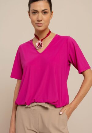 Studio Anneloes Vicky Shirt 13805 T-shirt Korte Mouw 5500 New Fuchsia