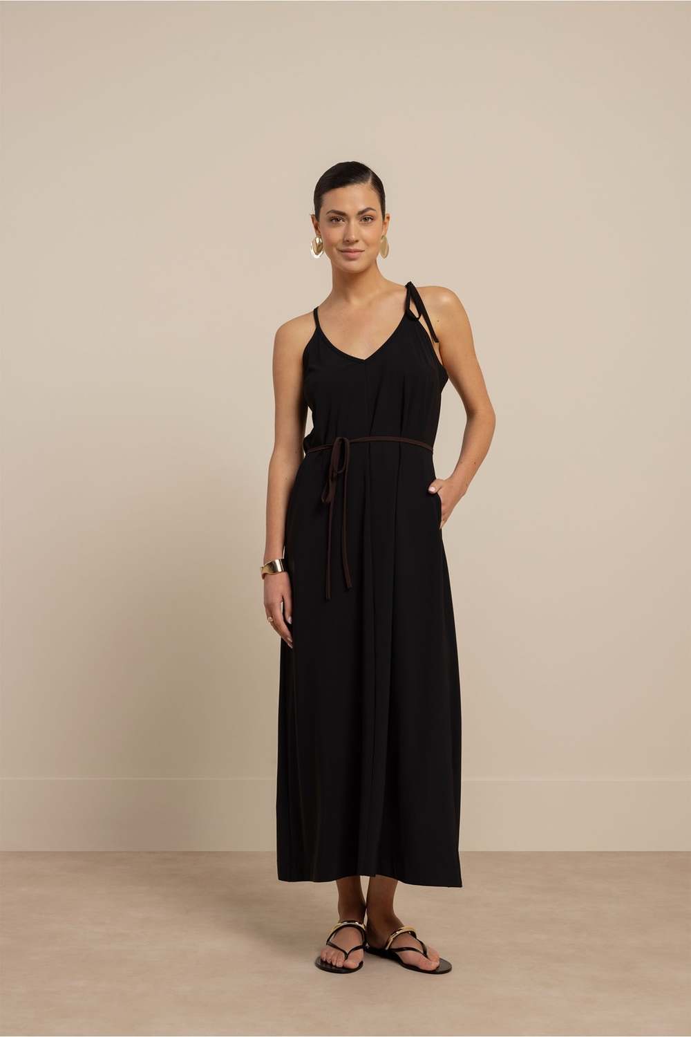 Studio Anneloes Carise Dress 13817 Lange Jurken 9000 Black