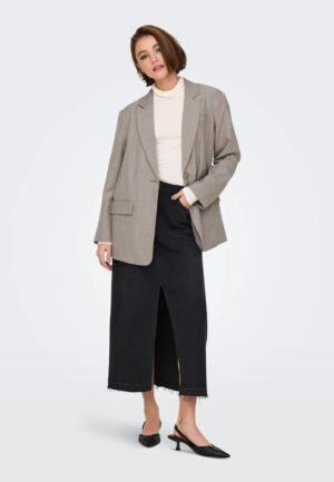 Only Onllinda Ls Boyfr Mel Blazer Tlr Noos Blazers Fungi