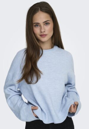 Only Onlsimoni L/s O-neck Pullover Knt Noos Trui Cashmere Blue