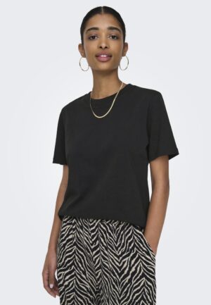 Only Onlmonja S/s Tee Jrs Noos 15320892 T-shirt Korte Mouw Black