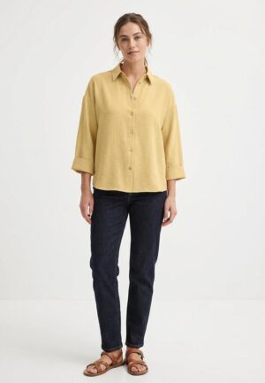 Only Onlmeg L/s Shirt Cs Wvn 15367635 Blouse Sunlight