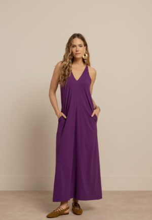 Studio Anneloes Norah 2way Dress 13966 Jurk 5800 Plum