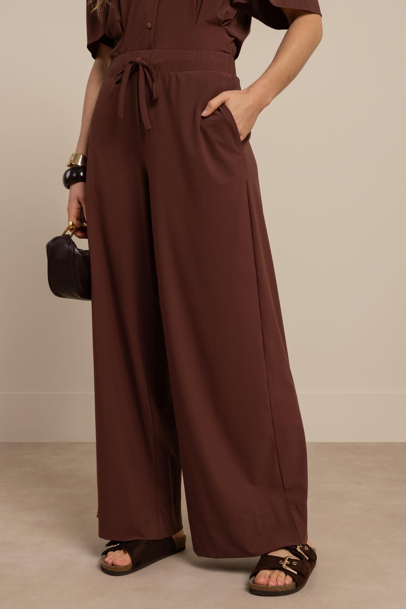 Studio Anneloes Grace Trousers 13931 Broek 8700 Espresso