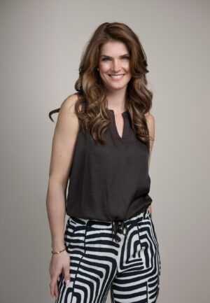 Elvira Casuals Top Abby E2 26-062 Tops En Singlets 894 Dark Brown