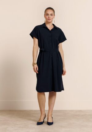 Studio Anneloes Louni Blouse Dress 91543 Jurk 6900 Dark Blue