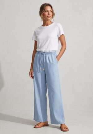 Elvira Casuals Trouser Rosan E3 26-031 Broek 204 Ice Blue