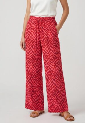 Elvira Casuals Trouser Luka E3 26-044 Broek 267 Pink Summer