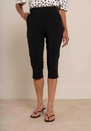 Studio Anneloes Hannelore Capri Trousers 14420 Capri 9000 Black