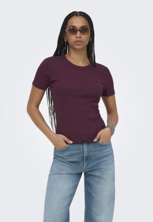 Only Onlval S/s O-neck Solid Top Jrs Noos T-shirts Fig