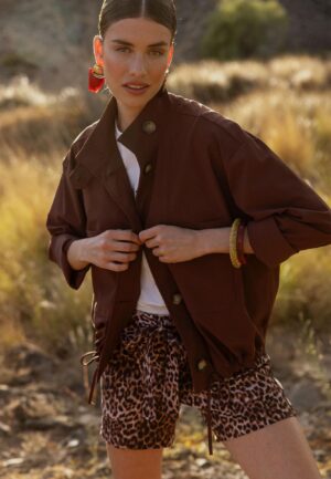 Studio Anneloes Ada Jacket 13950 Jackets 8600 Chestnut