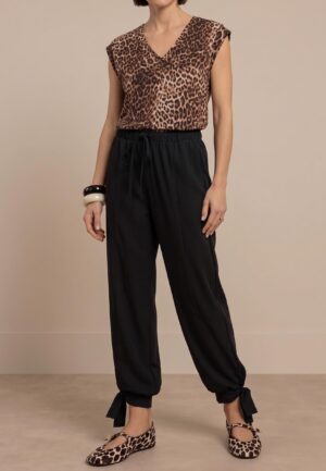Studio Anneloes Darie Balloon Trousers 13882 Broek 9000 Black