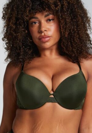Hunkemöller Voorgevormde push-up beugel bh Lea Groen