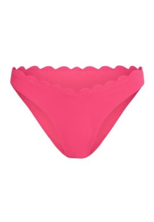 Hunkemöller Hoog uitgesneden Bikinibroekje Scallop Roze