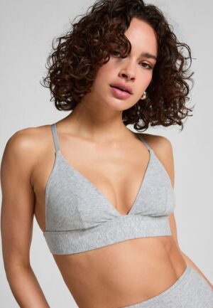 Hunkemöller Katoenen bralette Grijs