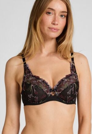 Hunkemöller Niet-voorgevormde beugel bh Lily Zwart