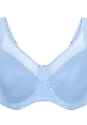 Alternative view of Hunkemöller Niet-voorgevormde minimizer beugel bh Nina Blauw