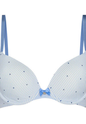Alternative view of Hunkemöller Voorgevormde beugel bh Plunge Blauw