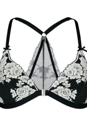 Alternative view of Hunkemöller Bralette Lindi Zwart