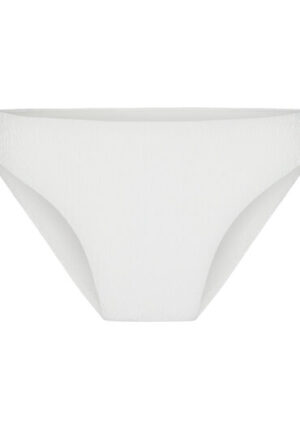 Alternative view of Hunkemöller Hoog Uitgesneden Bikinibroekje Crinkle Wit