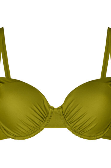 Hunkemöller Voorgevormde Beugel Bikinitop Bardolino Groen - Afbeelding 2