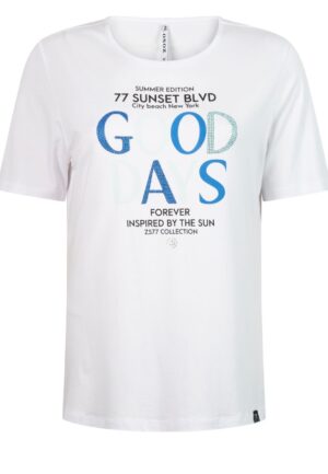 Zoso Sunset Casaul T-shirt Dames S/36