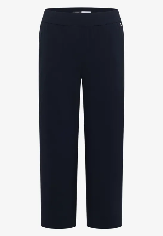 3/4 High Waist broek met wijde pijpen in Loose Fit - Afbeelding 2