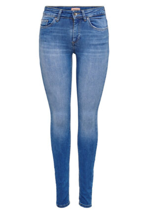 Only 15225794 Onlblush Life Mid Skinny Skinny Fit Rea12187 Medium Blue 15225794