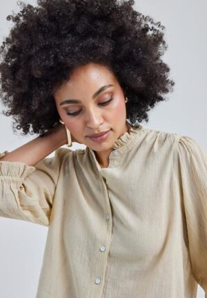 Alternative view of Blouse Paris Feather grey