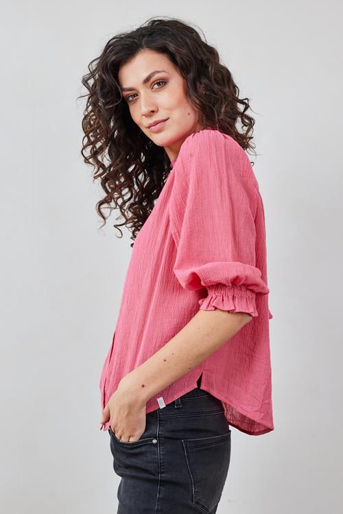 Blouse Paris Holly berry rose - Afbeelding 4