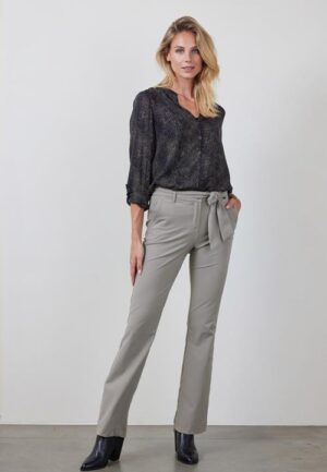 Blouse Nilly Black Spectrum print