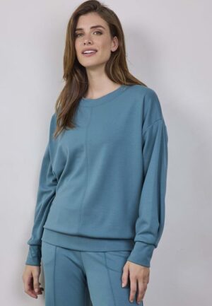 Alternative view of Sweater Tamsin Atlantic green