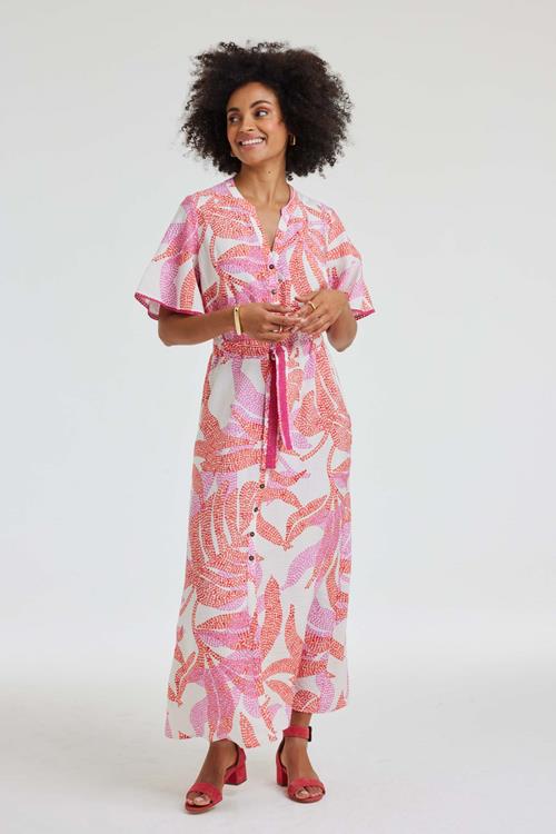 Dress Dayla Pink Bahia print - Afbeelding 3